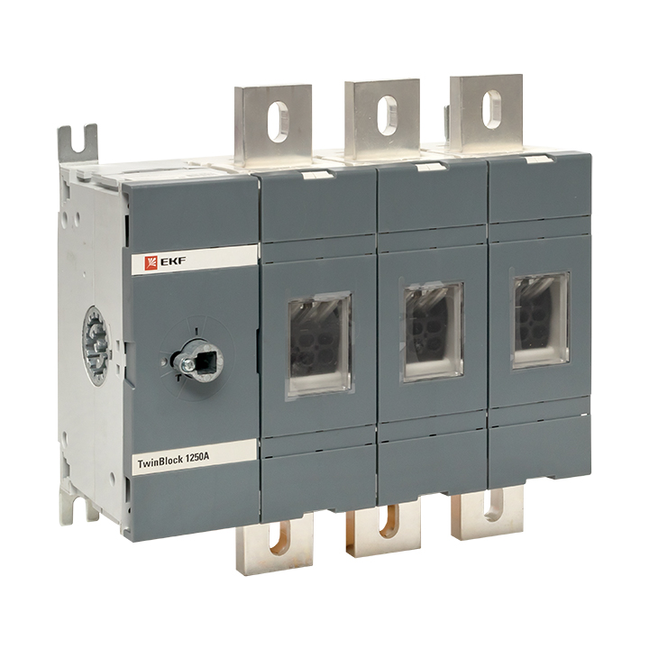 Рубильник 1250A 3P без рукоятки управления Twin block