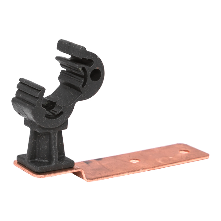 Держатель под черепицу с пластиковым фиксатором L 100 мм Cu PROxima