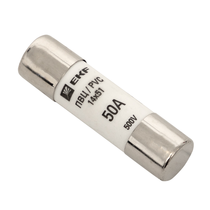 Вставка плавкая цилиндрическая ПВЦ 14х51 50А