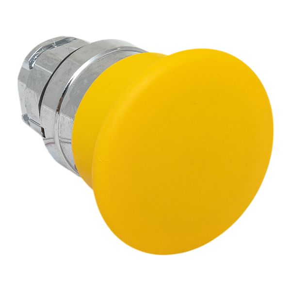 Механизм кнопки исполнительный XB4 Грибок желтый возвратный без фиксации без подсветки IP65