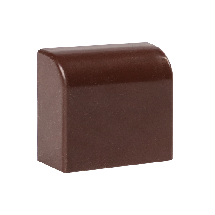 Заглушка (40х25) (4 шт) Plast под темное дерево