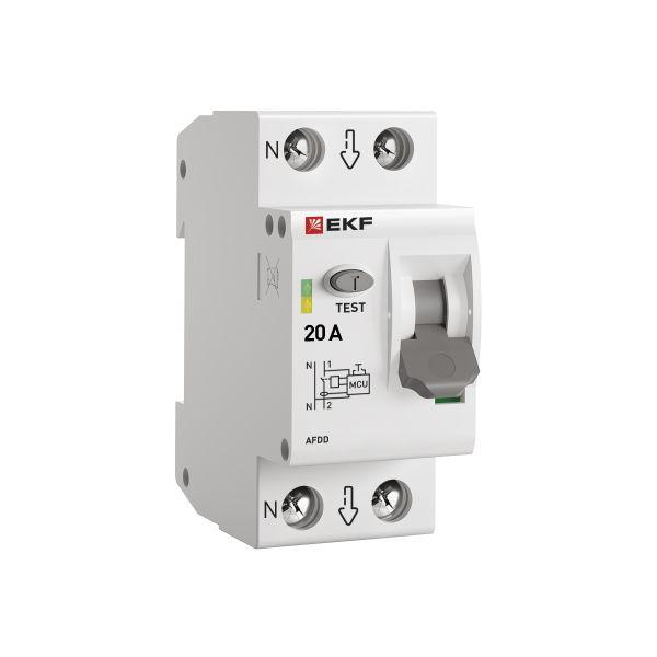 Устройство защиты от дугового пробоя (УЗДП) 1P+N  20А EKF PROxima
