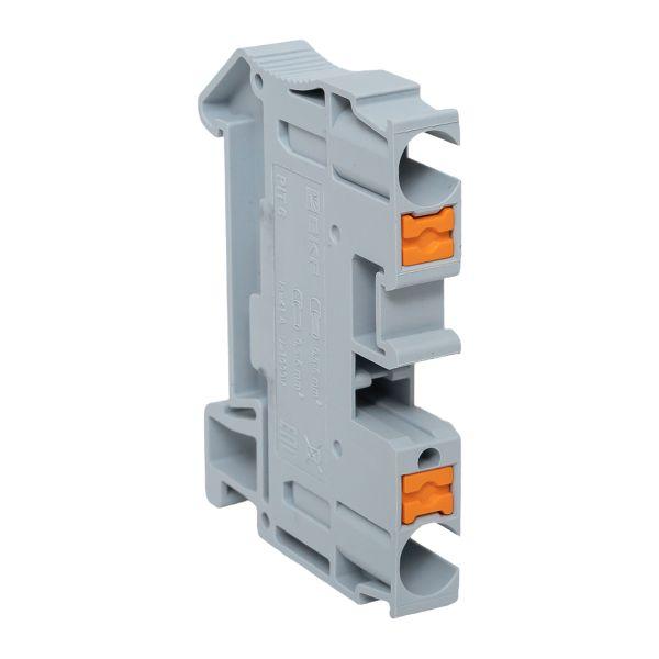 Клемма проходная Push-in 6 мм2 серая EKF