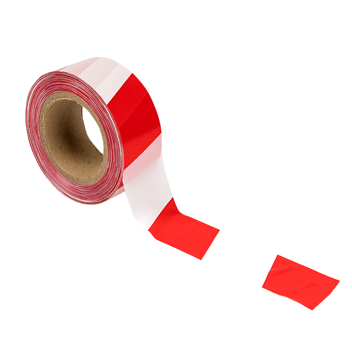 Лента оградительная ЛО Красно-белая 75х200 EK F   Basiс