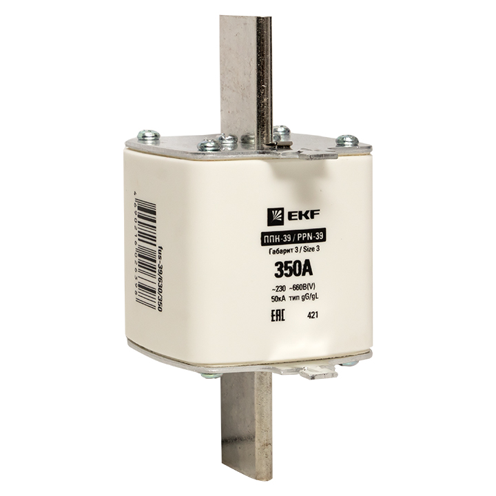 Вставка плавкая ППН-39 630/350А габарит 3
