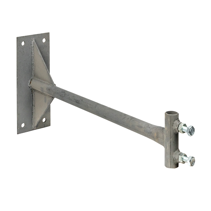 Держатель мачты молниеприемника к стене, 20 мм, 100 мм вынос, L 530