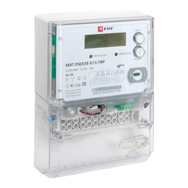 Счетчик электрической энергии трехфазный многотарифный SKAT 315E/0,5S-57,5 TIRP PROxima