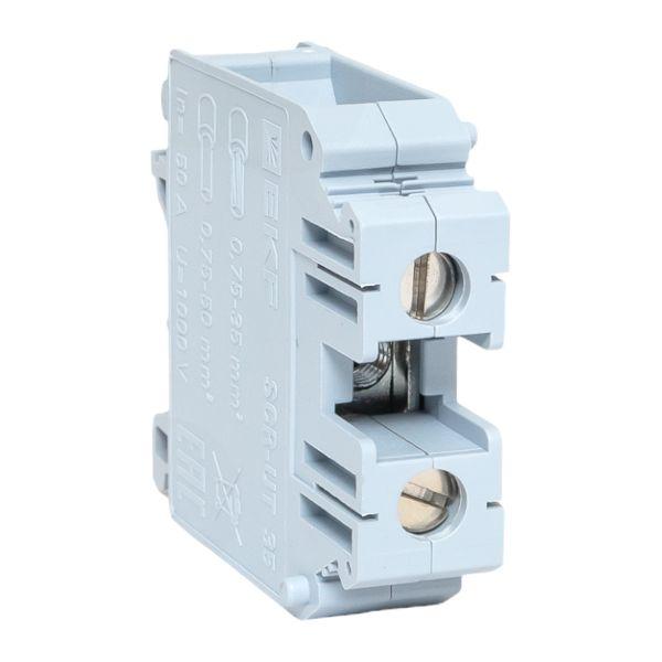 Клемма проходная винтовая UT 35 мм2 серая EKF