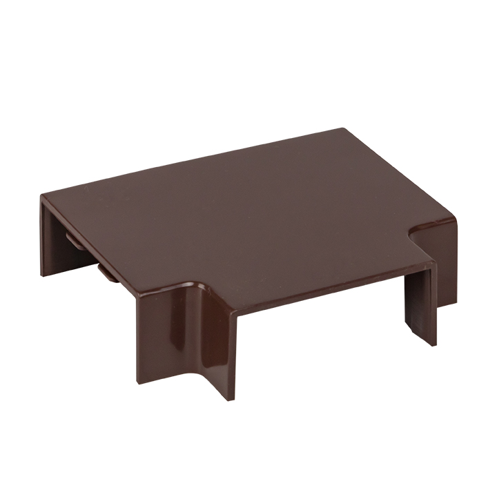 Угол T-образный (40х16) (4 шт) Plast под темное дерево