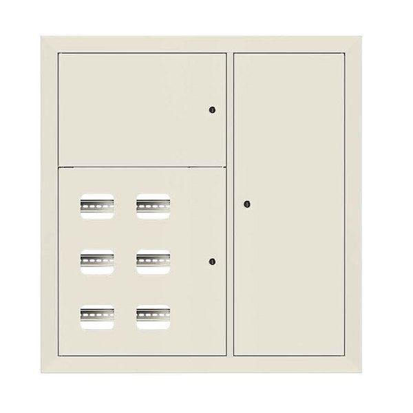 Щит этажный 6 кв. RAL9002 (1000х950х160) PROxima