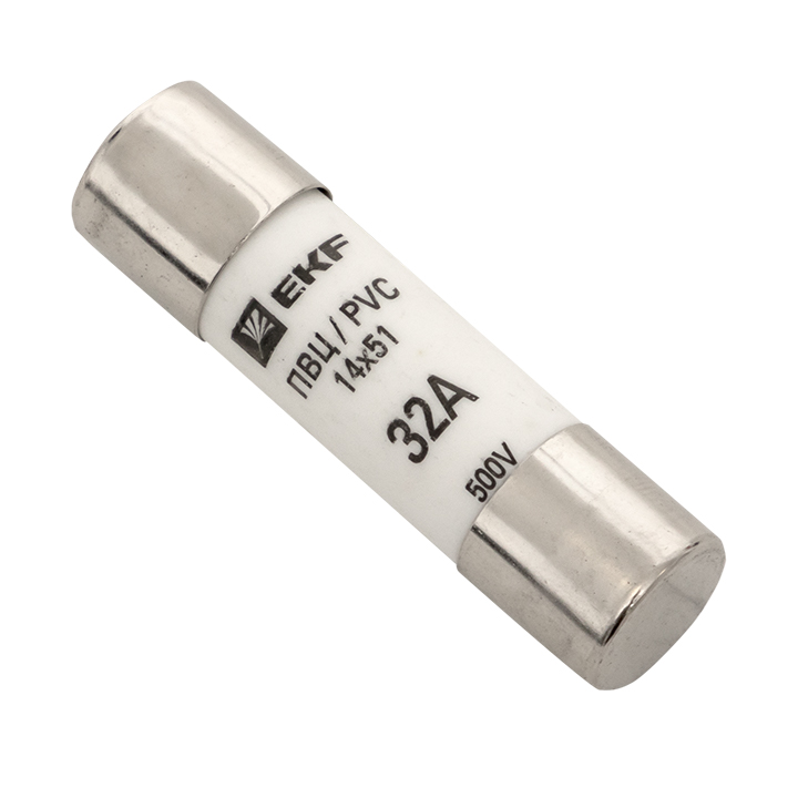 Вставка плавкая цилиндрическая ПВЦ 14х51 32А