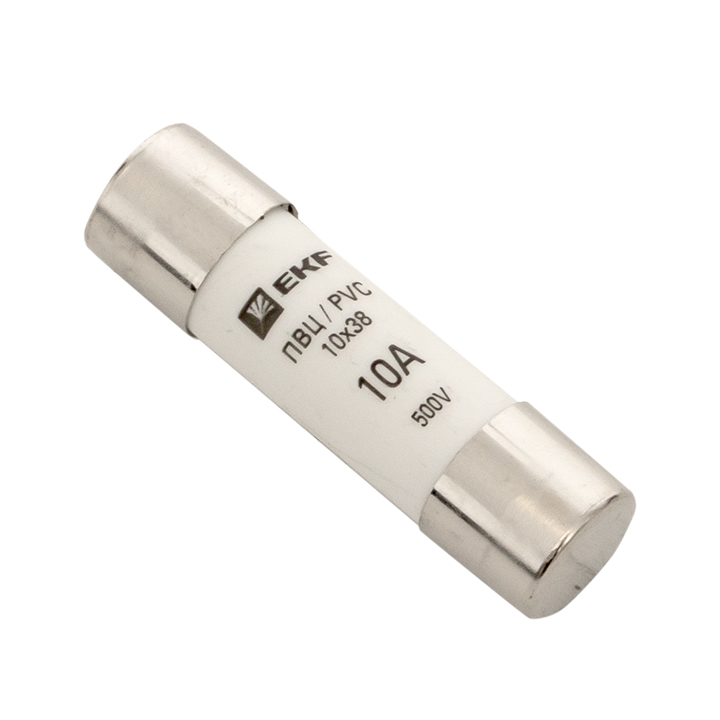 Вставка плавкая цилиндрическая ПВЦ 10х38 10А