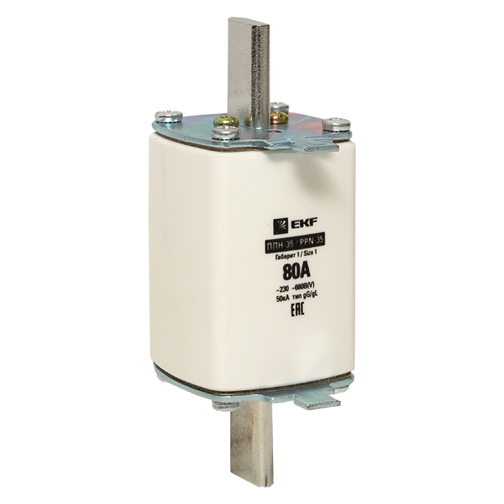 Вставка плавкая ППН-35 250/80А габарит 1