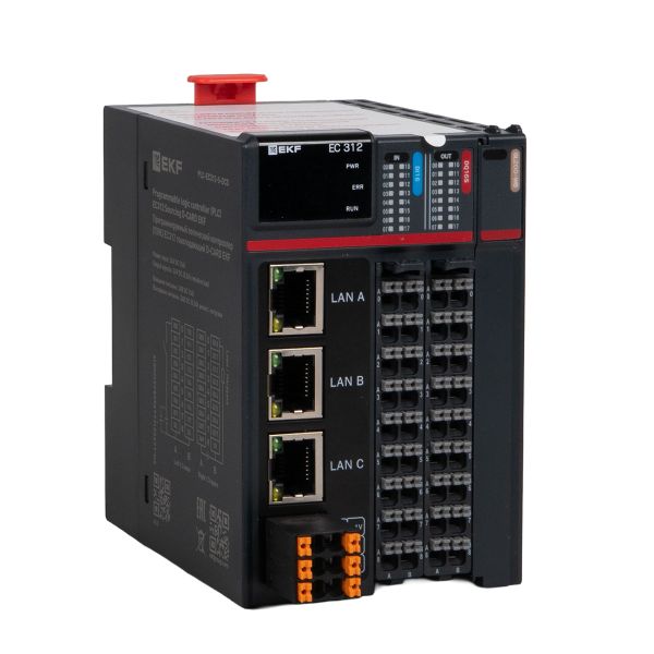 Программируемый логический контроллер (ПЛК) EC312 токоподающий D-CARD