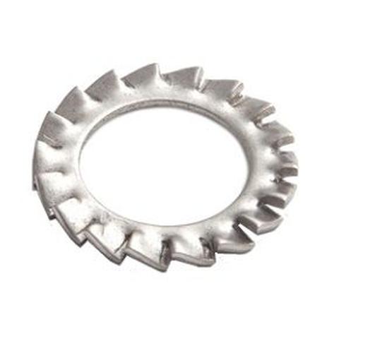 Шайба стопорная с наружными зубцами М4 DIN 6798 INOX