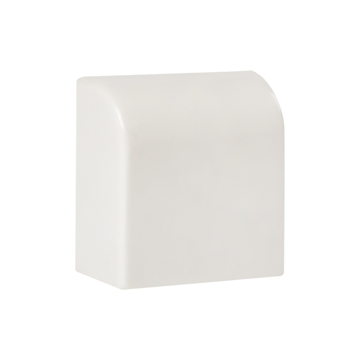 Заглушка (25х16) (4 шт) Plast Белый