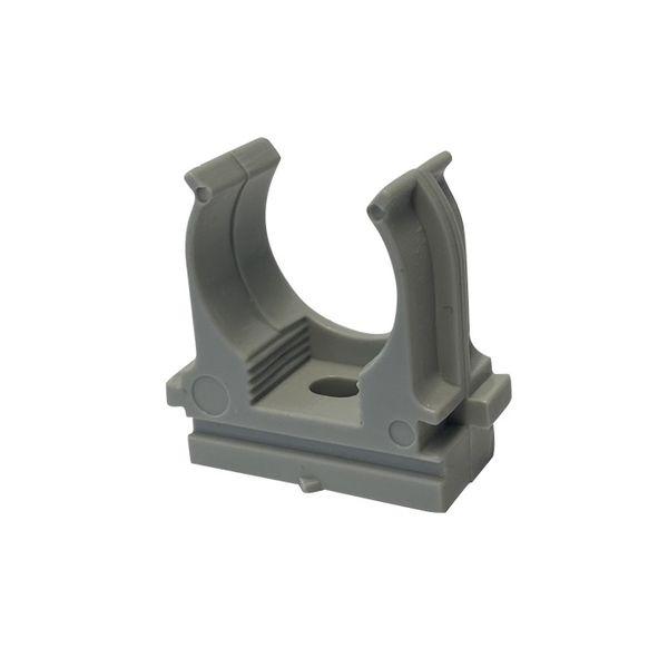 Крепеж-клипса для монтажного пистолета d20 мм серая -Plast