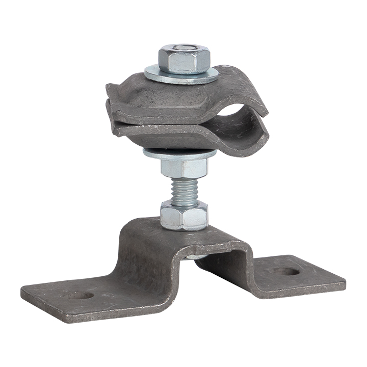 Держатель проводника на горизонтальную, вертикальную поверхность, L 25 мм HZ PROxima