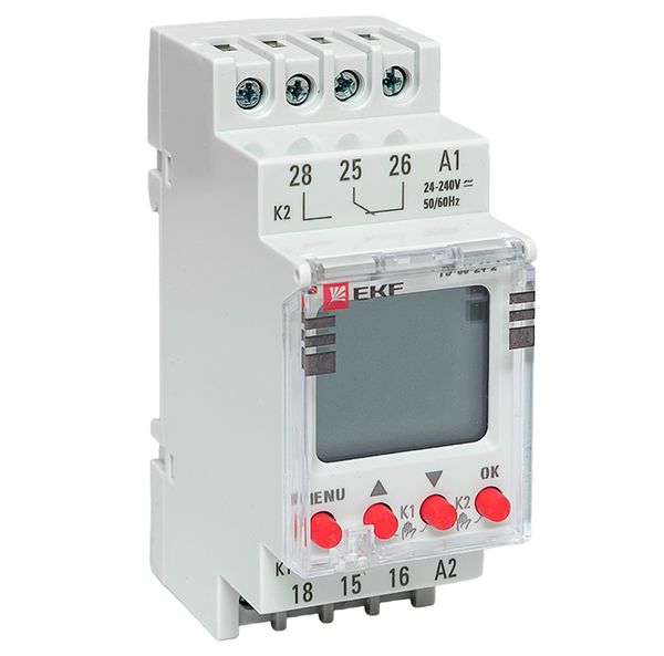 Таймер электронный двухканальный ТЭ-80 24-230В