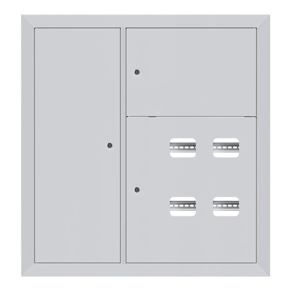 Щит этажный 4 кв. слаботочка слева (1000х950х160) Basic