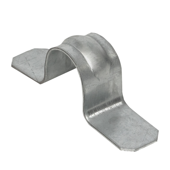 Скоба металлическая двухлапковая для монтажного пистолета d 16-17мм.