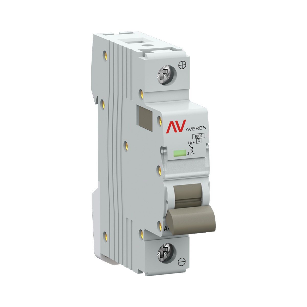 Выключатель автоматический AV-6 DC 1P 13A (C) 6kA AVERES