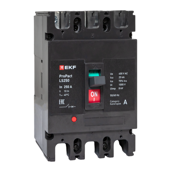 Выключатель автоматический LS250 25кА 3P 250А     ProPact