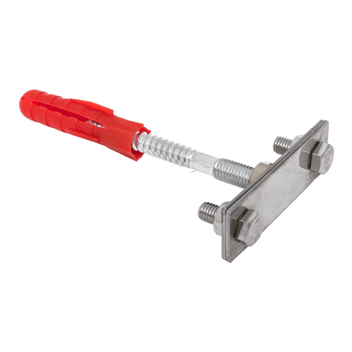 Держатель фасадный для полосы 50 мм, L 100 мм Ni PROxima