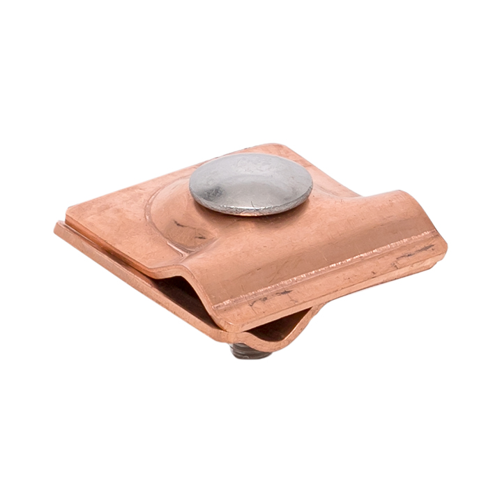 Зажим прута универсальный пластина 45x45 мм Cu PROxima