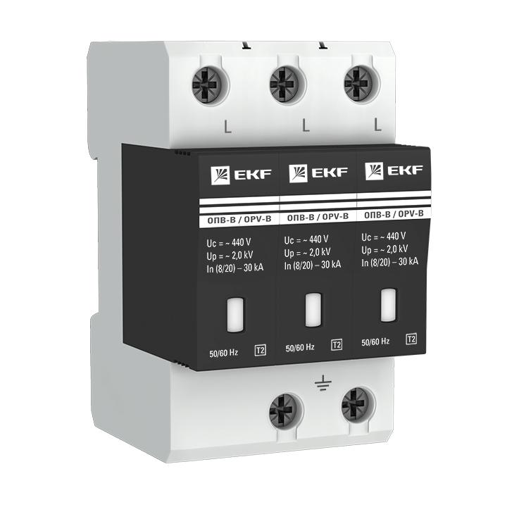 Ограничитель перенапряжений ОПВ-B 3P