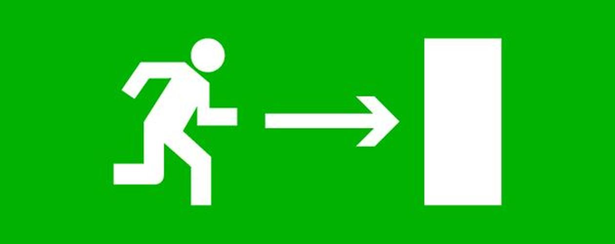 Пиктограмма Направление направо 240х95мм для SAFEWAY-10