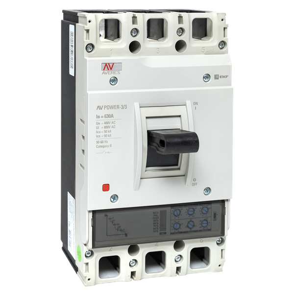 Автоматический выключатель AV POWER-3/4 400А 50kA ETU2.2 EKF AVERES
