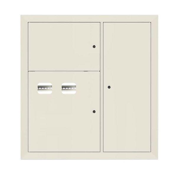 Щит этажный 2 кв. RAL9002 (1000х950х160) PROxima