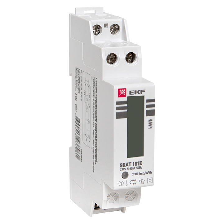 Счетчик электрической энергии модульный SKAT 101E/1-540SDM без поверки