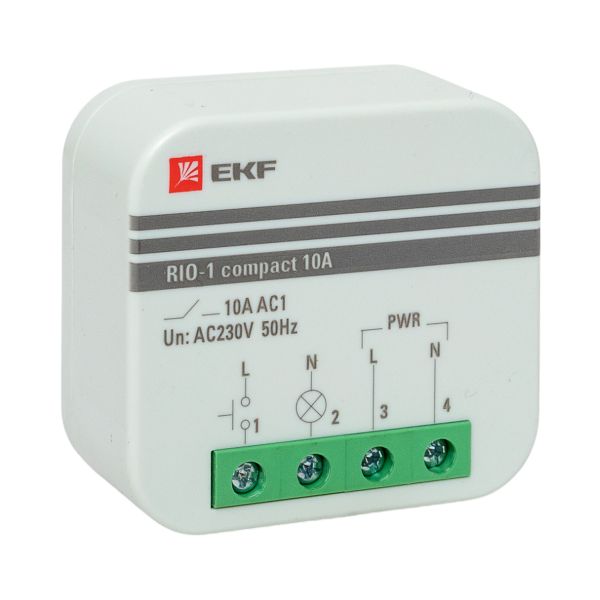 Реле импульсное RIO-1 compact 10А PROxima