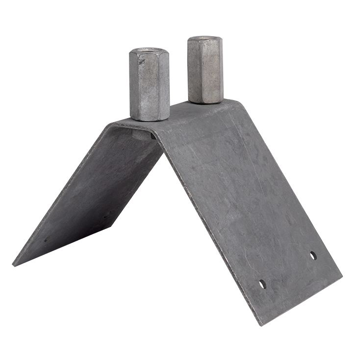 Крепление молниеприемника D 16 на конек, угол 60 градусов HZ PROxima