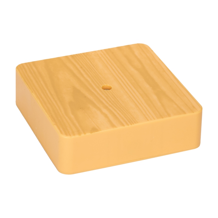 Коробка разветвительная KMP-030-032 (104х104х28) светлое дерево PROxima