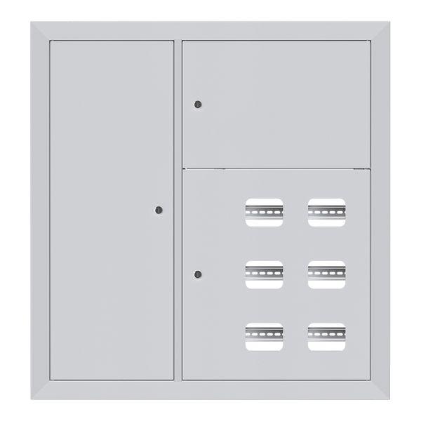 Щит этажный 6 кв. слаботочка слева (1000х950х160) Basic