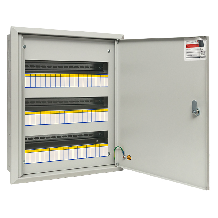 Щит распределительный встраиваемый ЩРв-54 с замком IP31