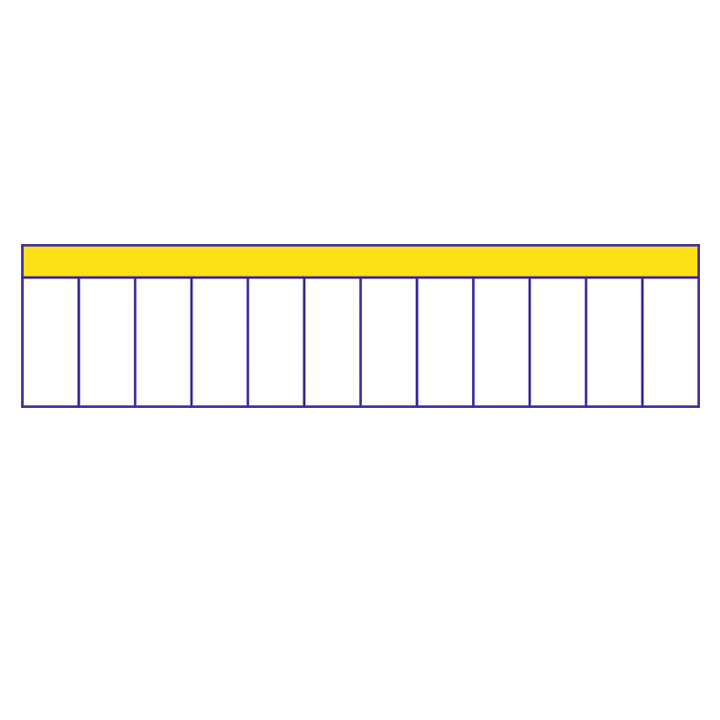 Наклейки на 12 модулей