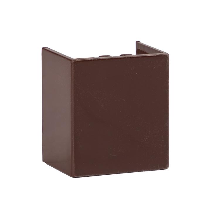 Соединитель (25х16) (4 шт) Plast под темное дерево