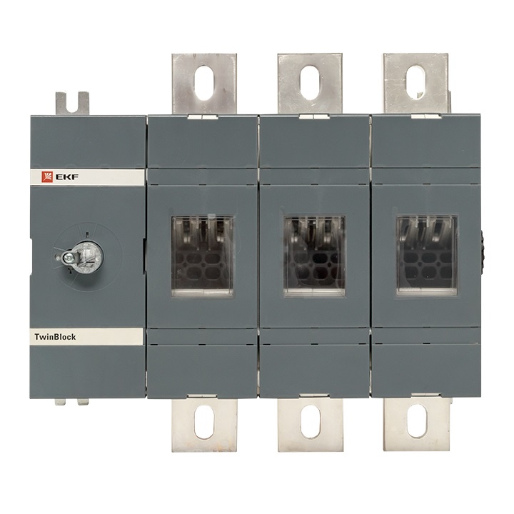 Рубильник 1600A 3P без рукоятки управления Twin block