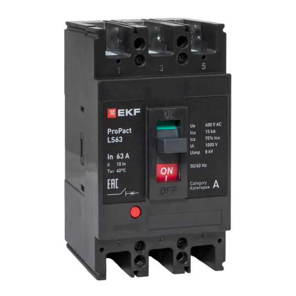 LS63 15кА 3P 63А ProPact EKF