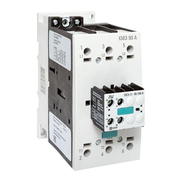 Комплект КМЭ 90А 230В АС с дополнительными контактами 1НО+1НЗ EKF AVERES