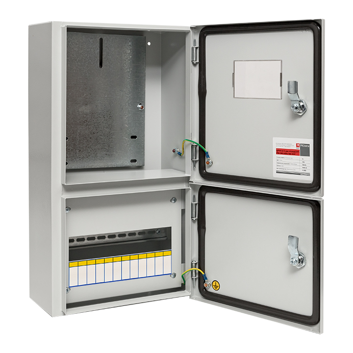 Щит ЩУРн-3/12 два отсека (БУР) 540х300х160 IP54 PROxima