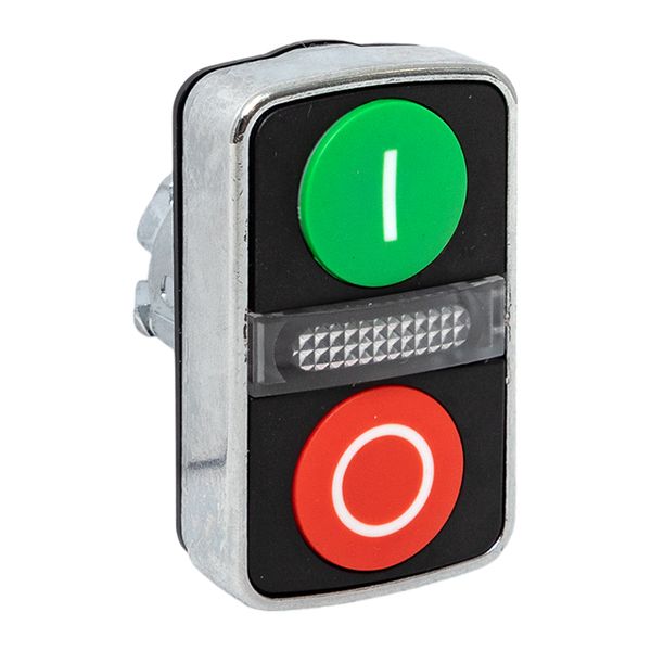 Механизм кнопки исполнительный XB4 пуск-стоп      плоский возвратный без фиксации, с подсветкой IP65