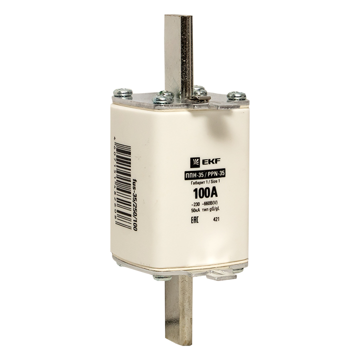 Вставка плавкая ППН-35 250/100А габарит 1