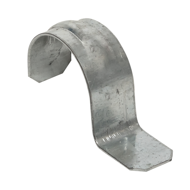 Скоба металлическая однолапковая для монтажного пистолета d25-26мм