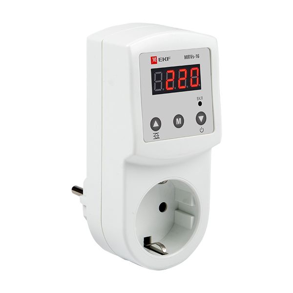 Реле напряжения розеточное цифровое PROxima