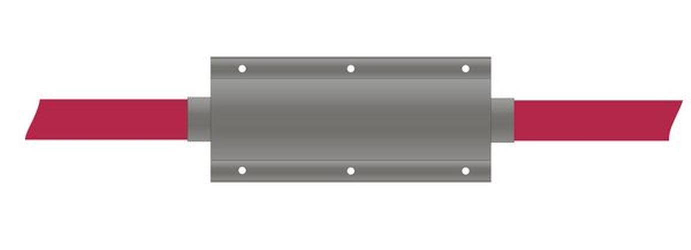 Соединитель для нагревательного кабеля взрывозащищенный LLE-HC-1-2 Ex